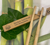 Adult sized, Soft, Biodegradable, Bamboo Toothbrush (2 Pack) $12.99