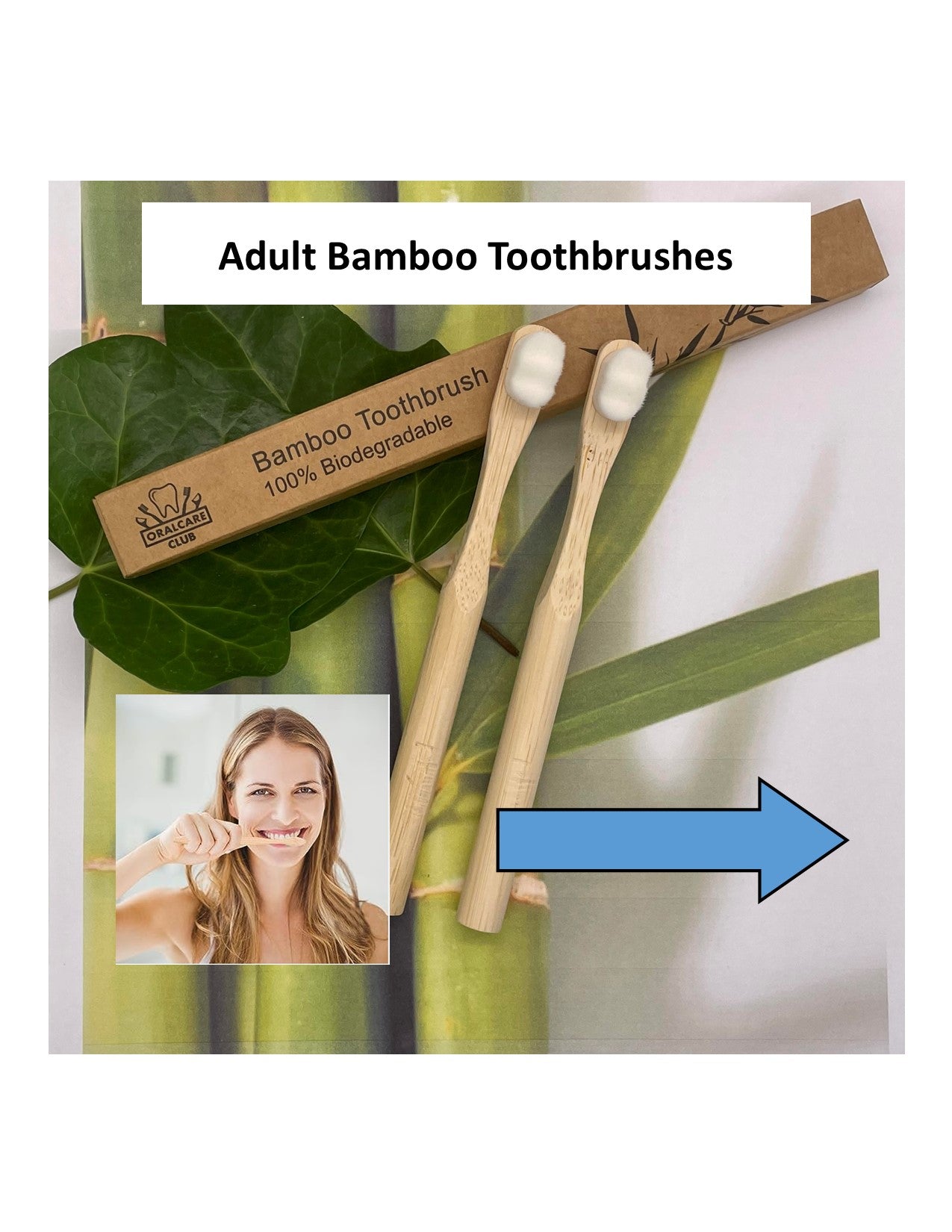 Adult Bamboo Brushes to the right
