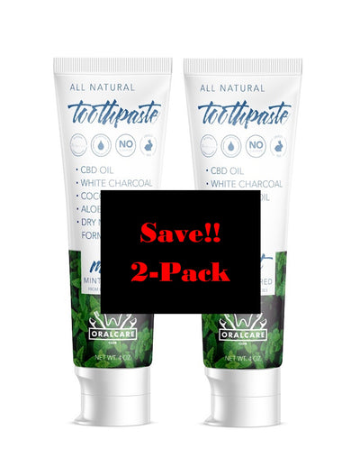 2-pack of the most complete natural toothpaste on the planet!  7 Essential Oils, Whitening, Aloe Vera, All Natural Toothpaste